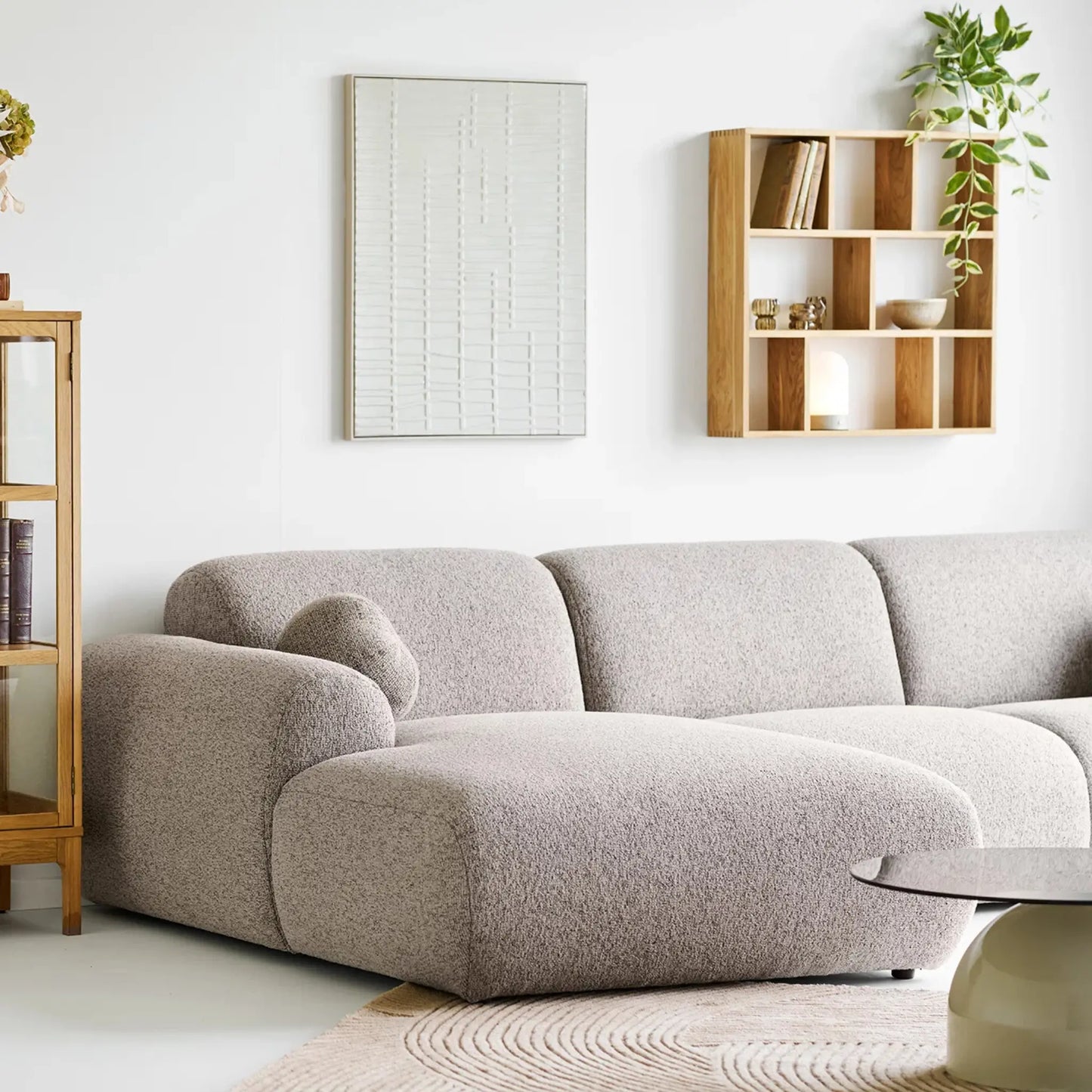 House Nordic Clyde Soffa, Stone Grey