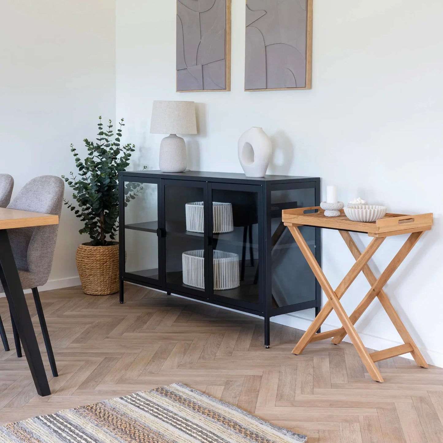 House Nordic Brisbane Sidobord, Svart