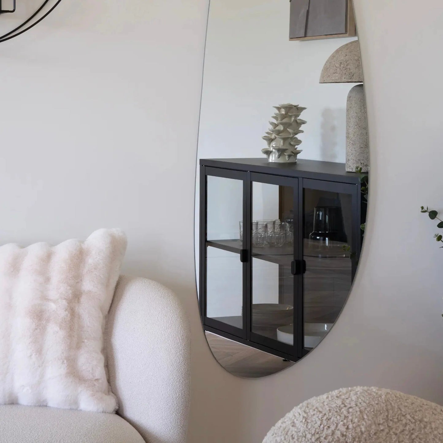 House Nordic Brisbane Sidobord, Svart