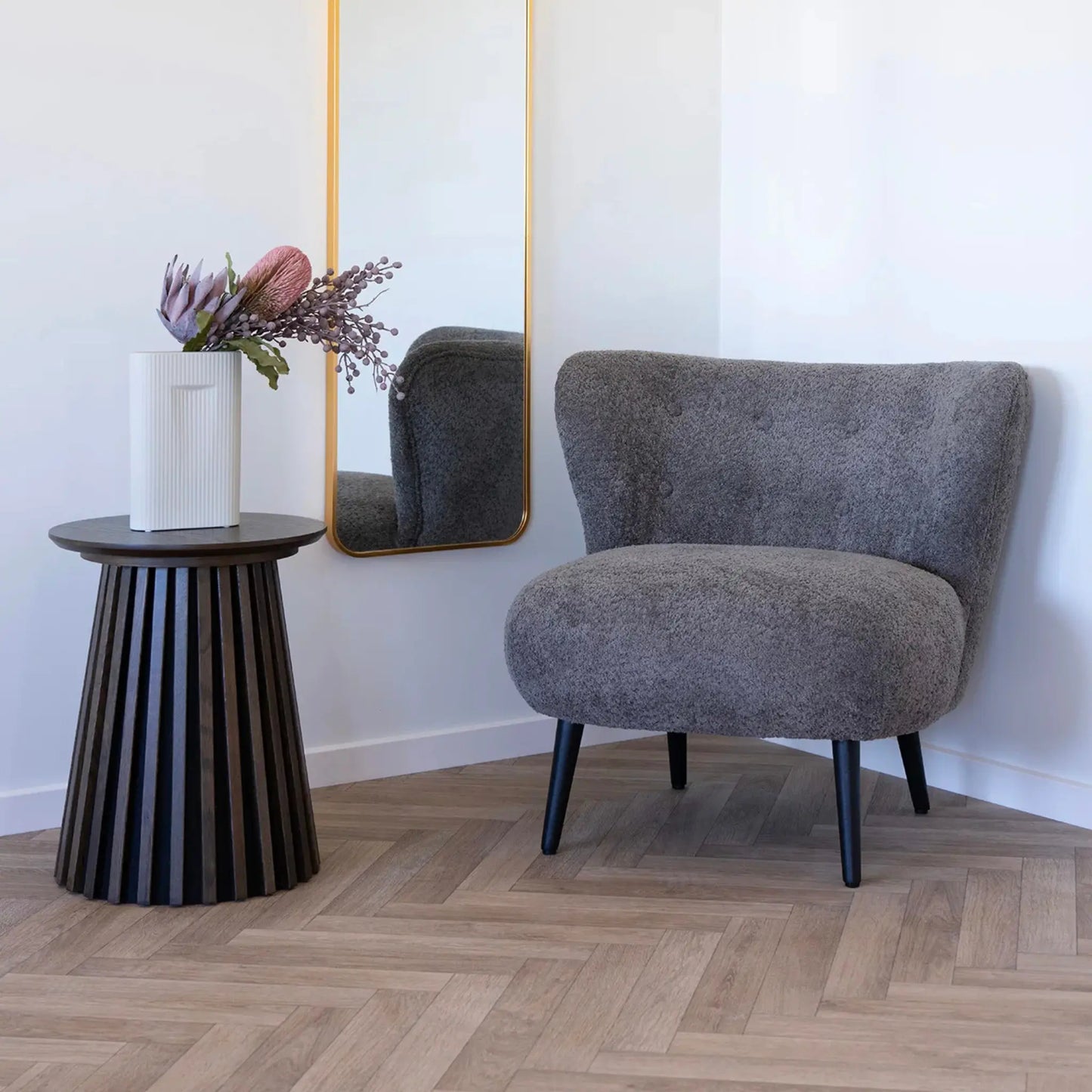 House Nordic Covelo Loungestol, Brun
