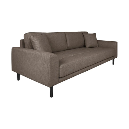House Nordic Lido 3-Sits Soffa, Brun