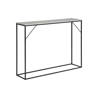 House Nordic, Vita Konsolbord, Svart/Natur