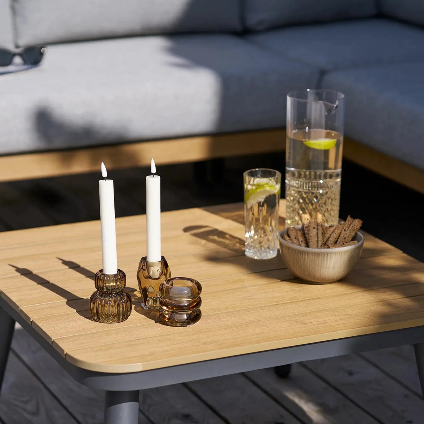 House Nordic Comillas Loungeset, Grå/Beige