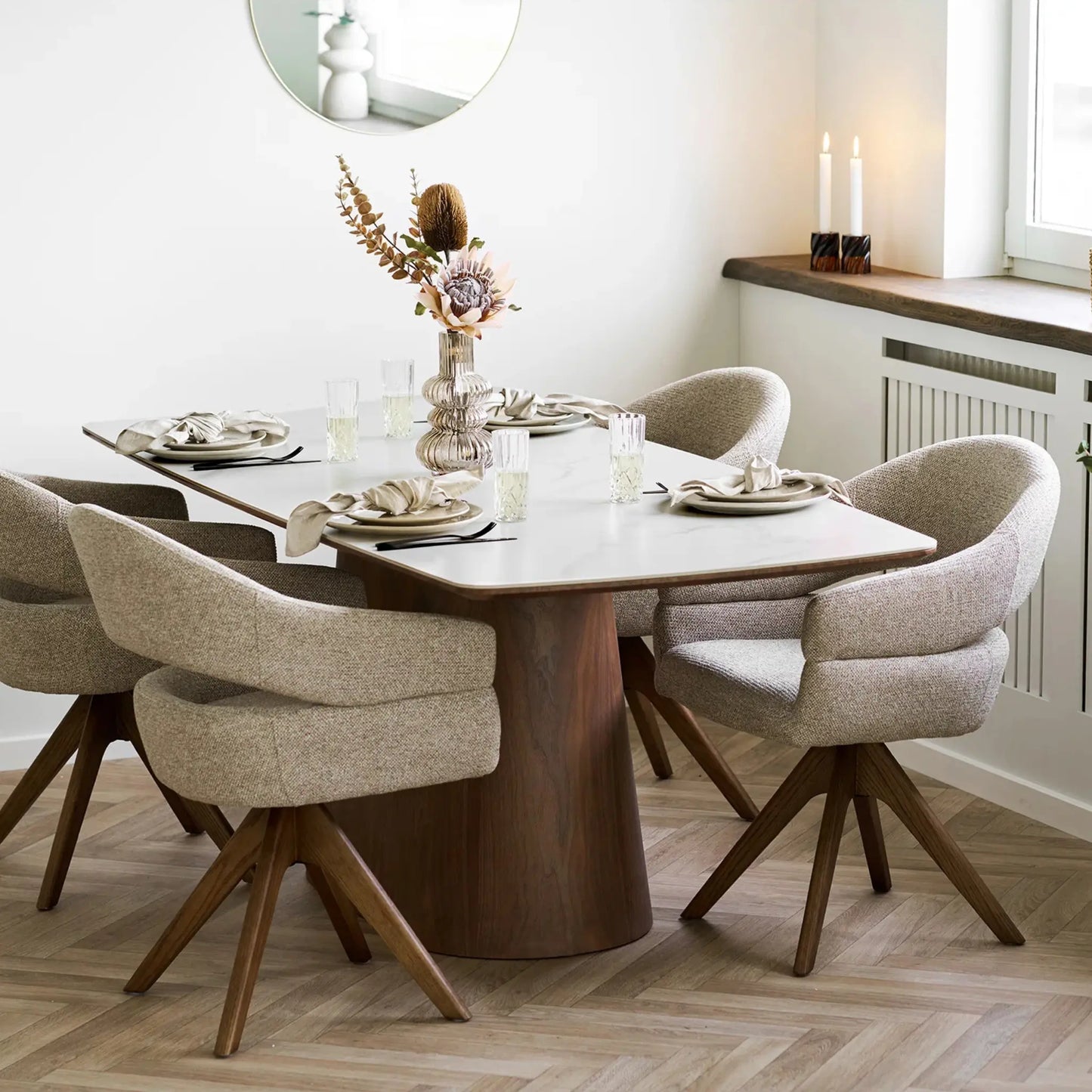 House Nordic Dover Matstol, Natur
