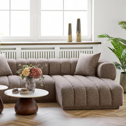 House Nordic Aurora Soffa, Brun