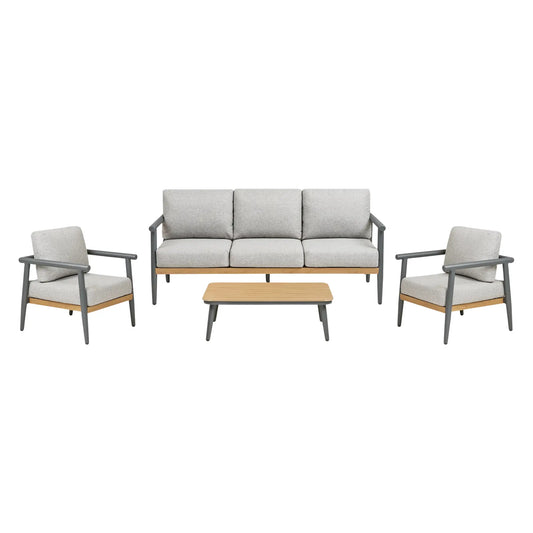 House Nordic Comillas Loungeset, Grå/Beige