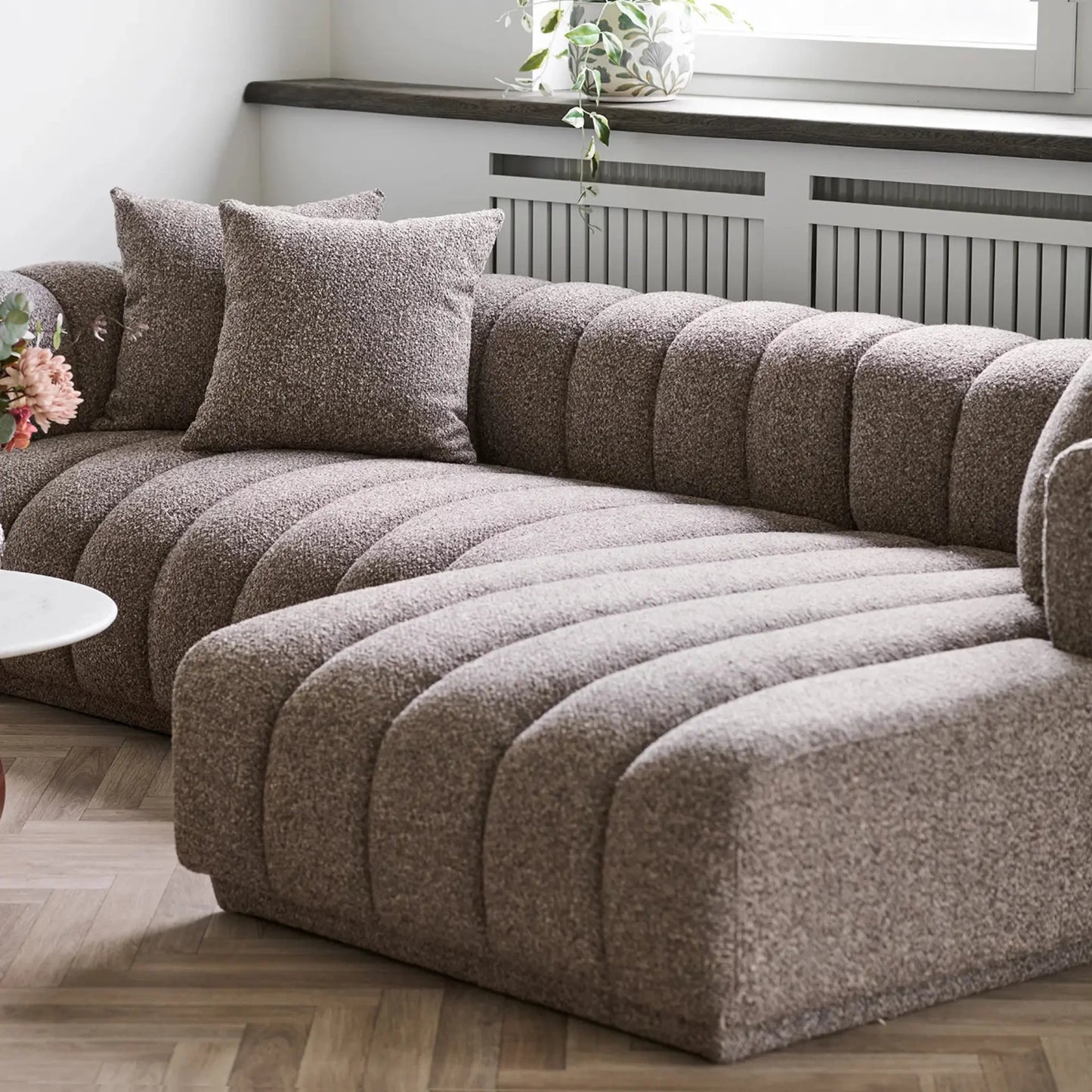 House Nordic Aurora Soffa, Brun