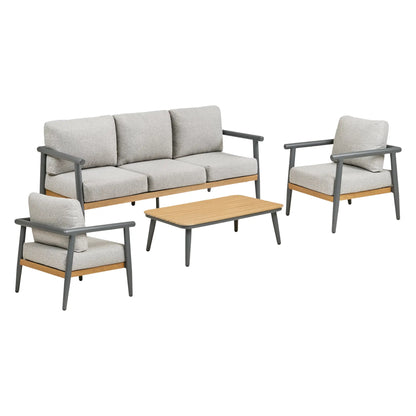 House Nordic Comillas Loungeset, Grå/Beige