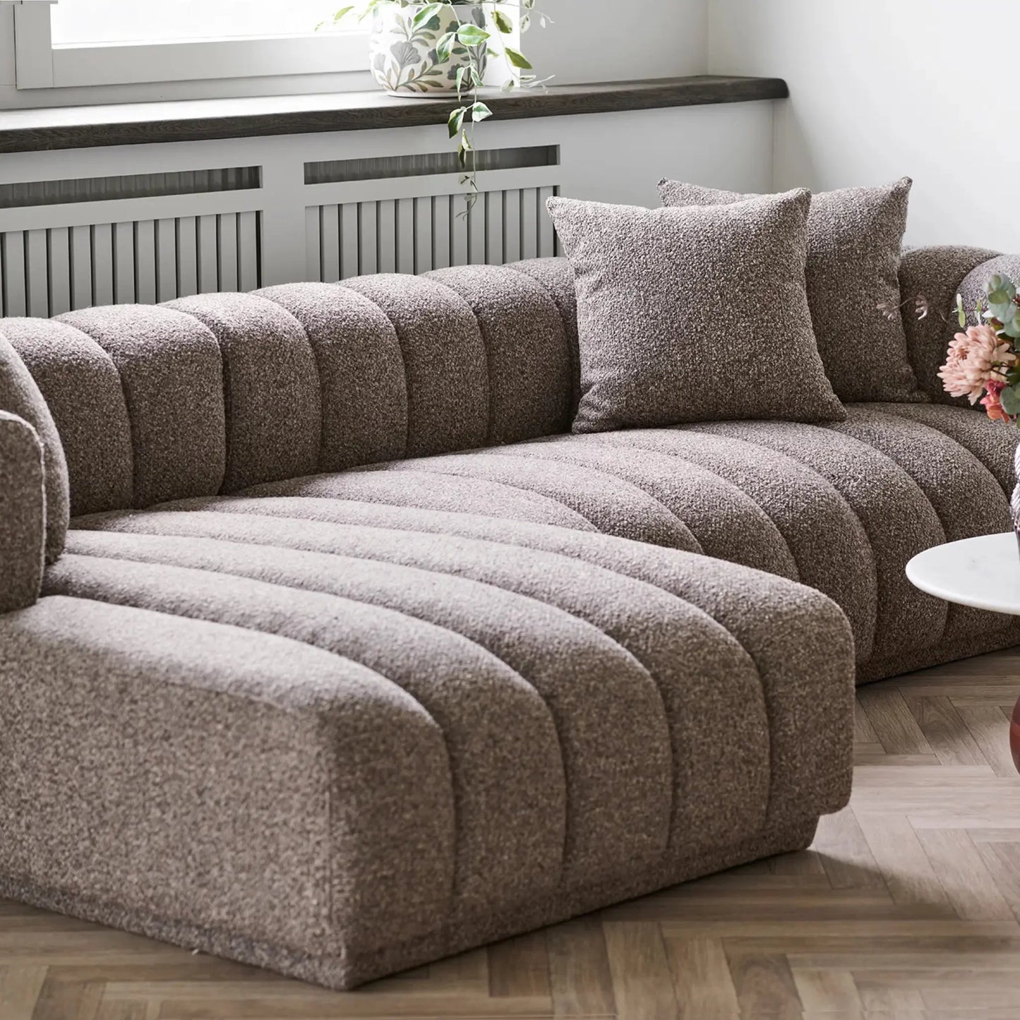 House Nordic Aurora Soffa, Brun