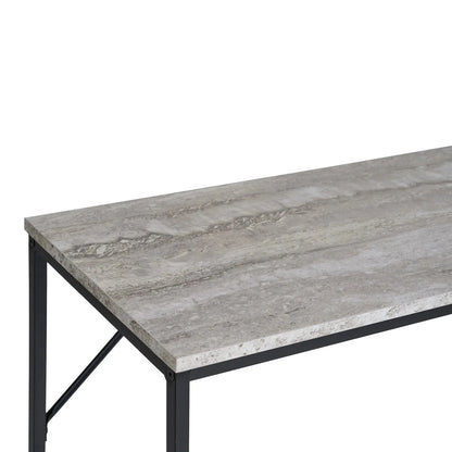 House Nordic, Vita Konsolbord, Svart/Natur