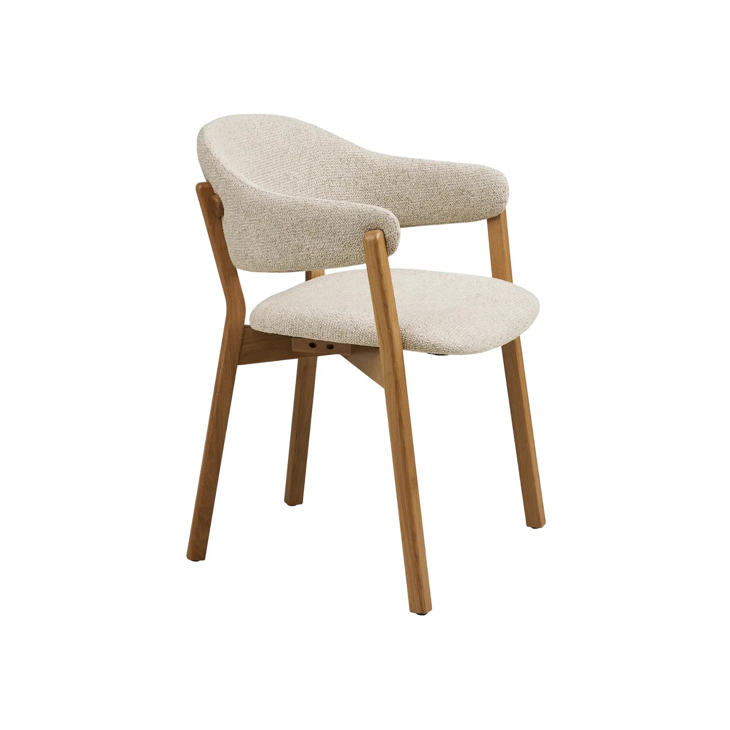 House Nordic Dunkirk Matstol, Natur/Beige