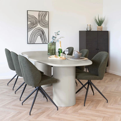 House Nordic Maranola Matbord 96x240 cm, Beige
