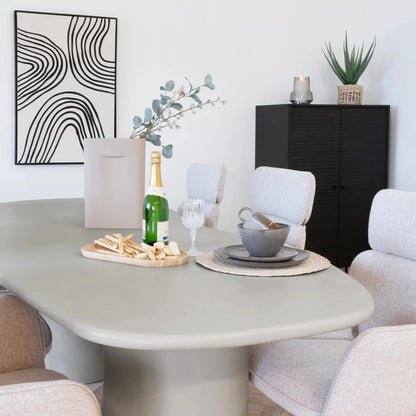 House Nordic Maranola Matbord 96x240 cm, Beige