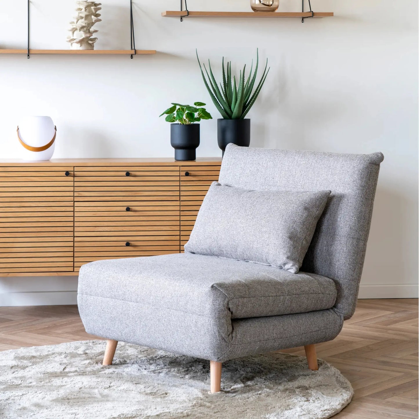 House Nordic Marlow Bäddsoffa, Grå
