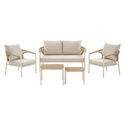 House Nordic Abela Loungeset, Sand/Natur