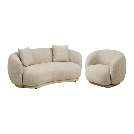 House Nordic Hawkes Loungeset, Sand