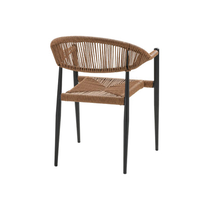 House Nordic Canari Matstol 2-Pack, Natur/Svart