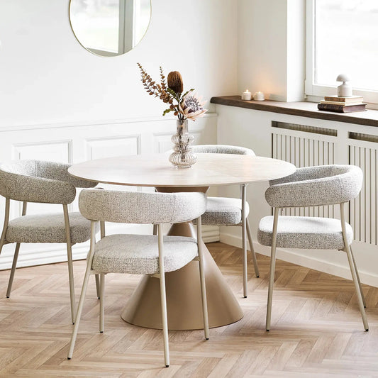 House Nordic Annecy Matbord 120 cm, Sand