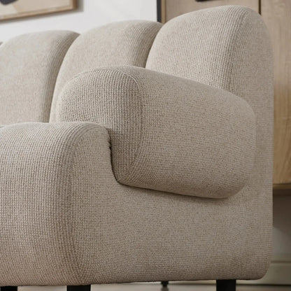 House Nordic Taza 3,5 Sits Modulsoffa med Puff, Sand