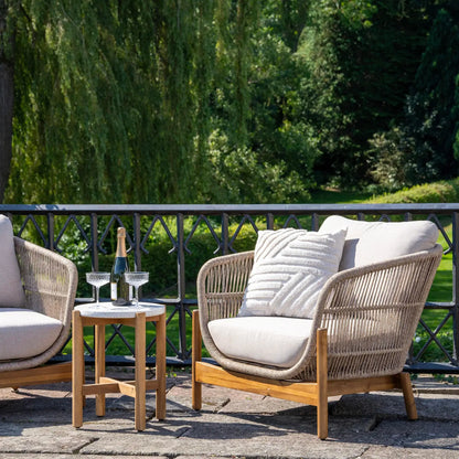 House Nordic Terracina Loungeset, Brun/Beige