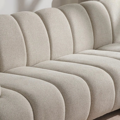 House Nordic Taza 3,5 Sits Modulsoffa med Puff, Sand