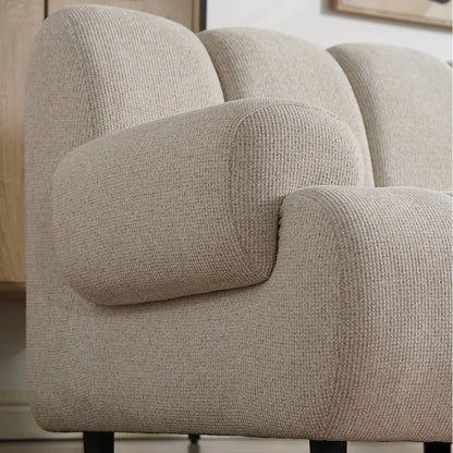 House Nordic Taza 3,5 Sits Modulsoffa med Puff, Sand