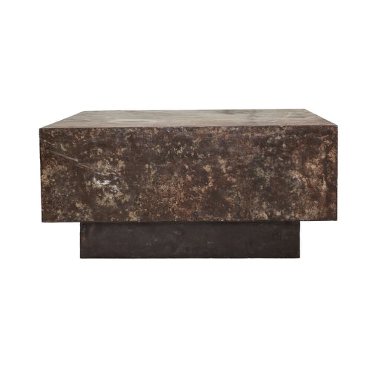 Jakobsdals Vintage Soffbord Ø80 cm, Brun