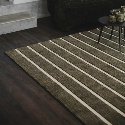 Jakobsdals Deco Stripe Matta, Grön