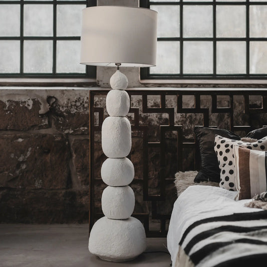 Jakobsdals Liora Golvlampa, Vit