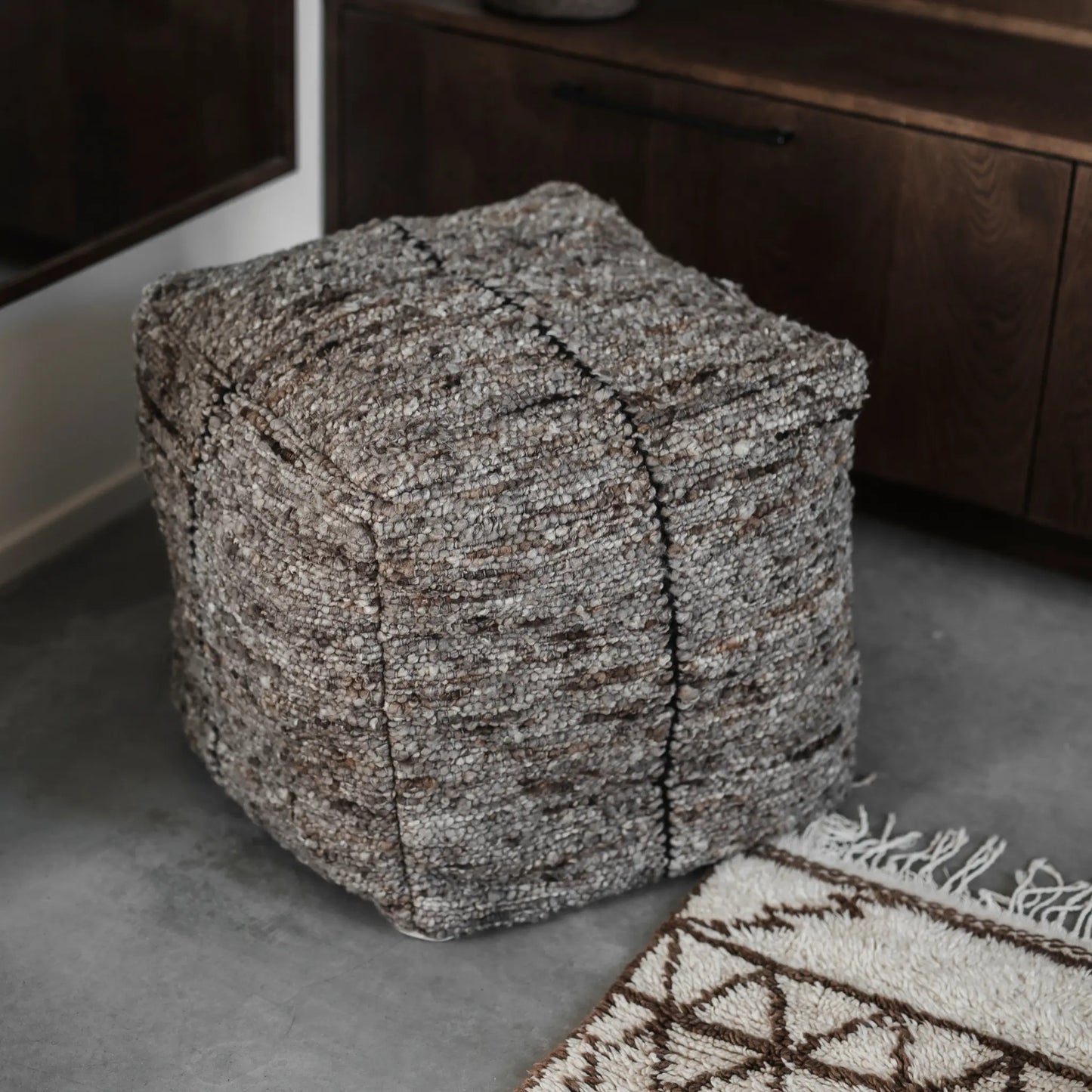 Jakobsdals Bonbona Sittpuff, Beige