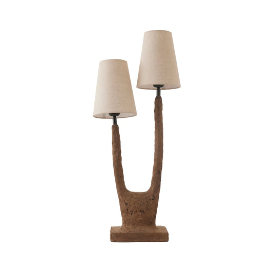 Jakobsdals Fungu Bordslampa S, Brun