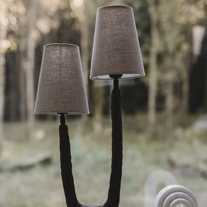Jakobsdals Fungu Bordslampa S, Brun