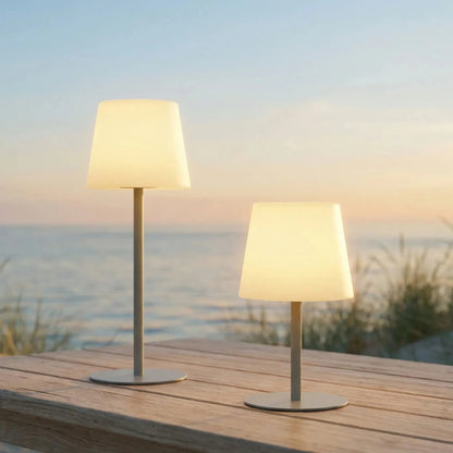 Kreafunk Arc Portabel Bordslampa Solcell Usb-c, Ivory/Sand