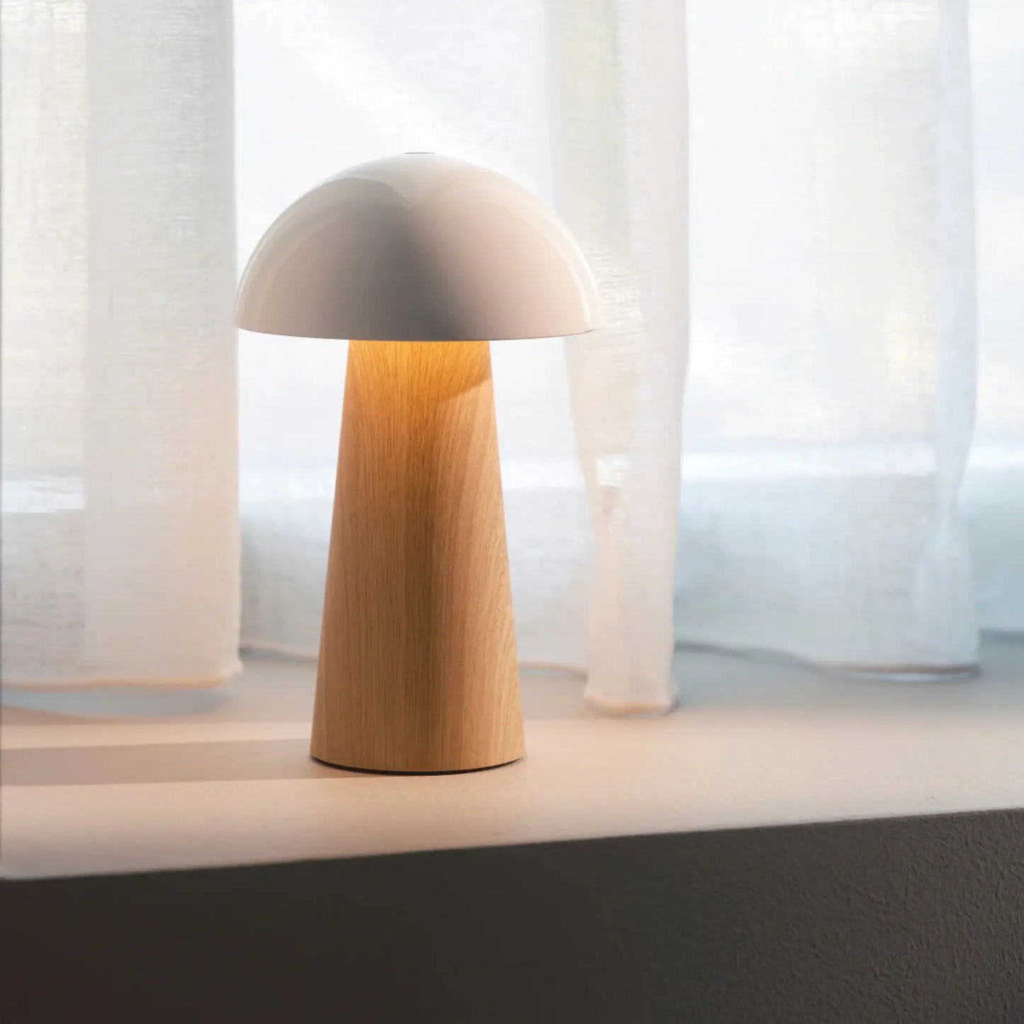 Kreafunk Bello Portabel Led-lampa, Light Wood