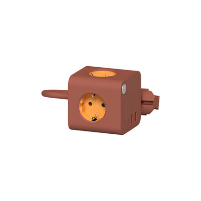 Kreafunk Ampie Wired Grenuttag Eu Usb-a/Usb-c, Terracotta