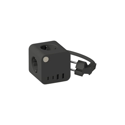 Kreafunk Ampie Wired Grenuttag Eu Usb-a/Usb-c, Svart
