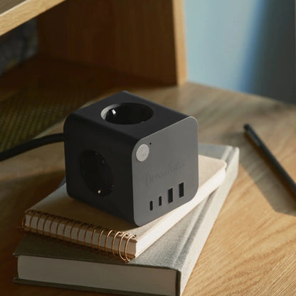Kreafunk Ampie Wired Grenuttag Eu Usb-a/Usb-c, Svart