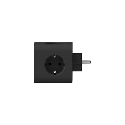 Kreafunk Ampie Grenuttag Eu Usb-a/Usb-c, Svart