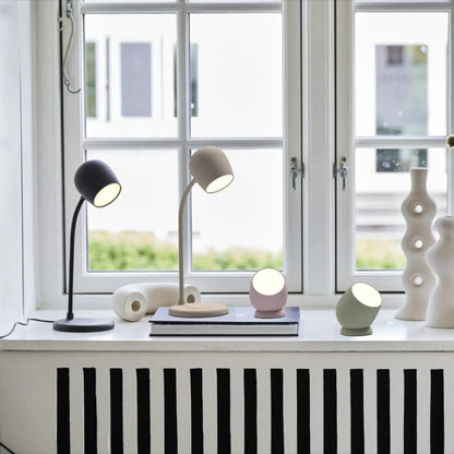 Kreafunk Ellie Led-lampa/Högtalare/Qi Ivory, Sand