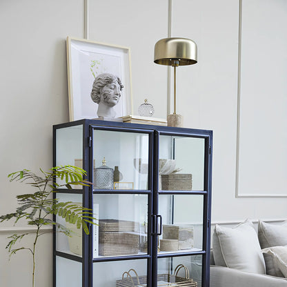 Lene Bjerre Sofillia Bordslampa, Linne/ljusguld