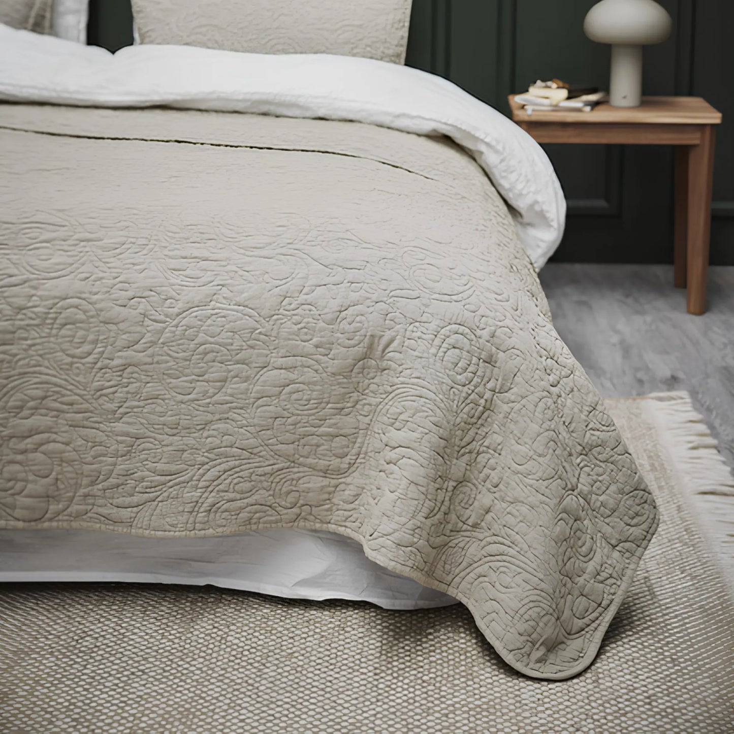 Lene Bjerre Daphne Matta 200x140 cm, Beige