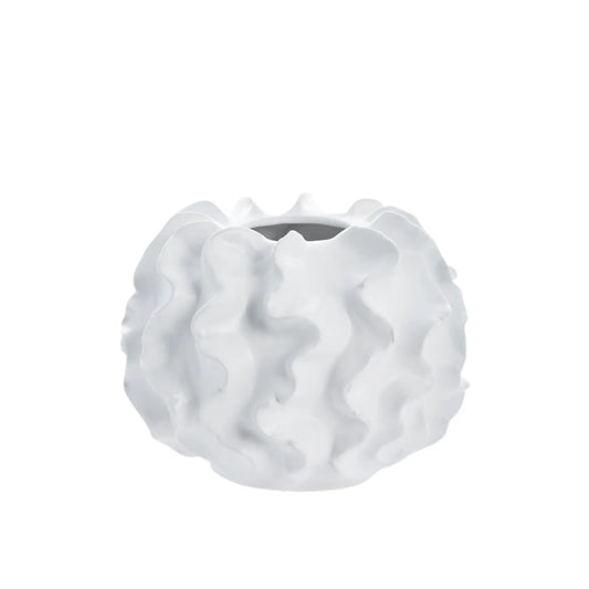 Lene Bjerre Sannia Vas 29x20.5 cm, Vit