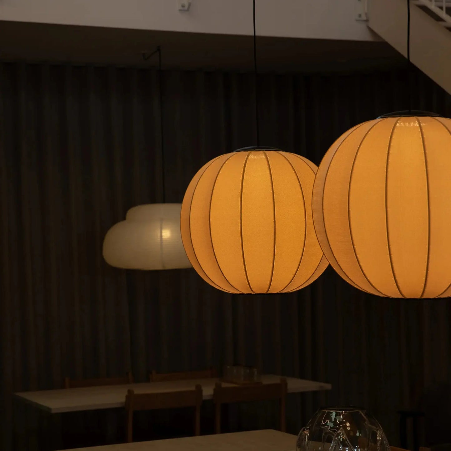 Made by Hand Knit-Wit Taklampa 60 Rund LED, Sunrise