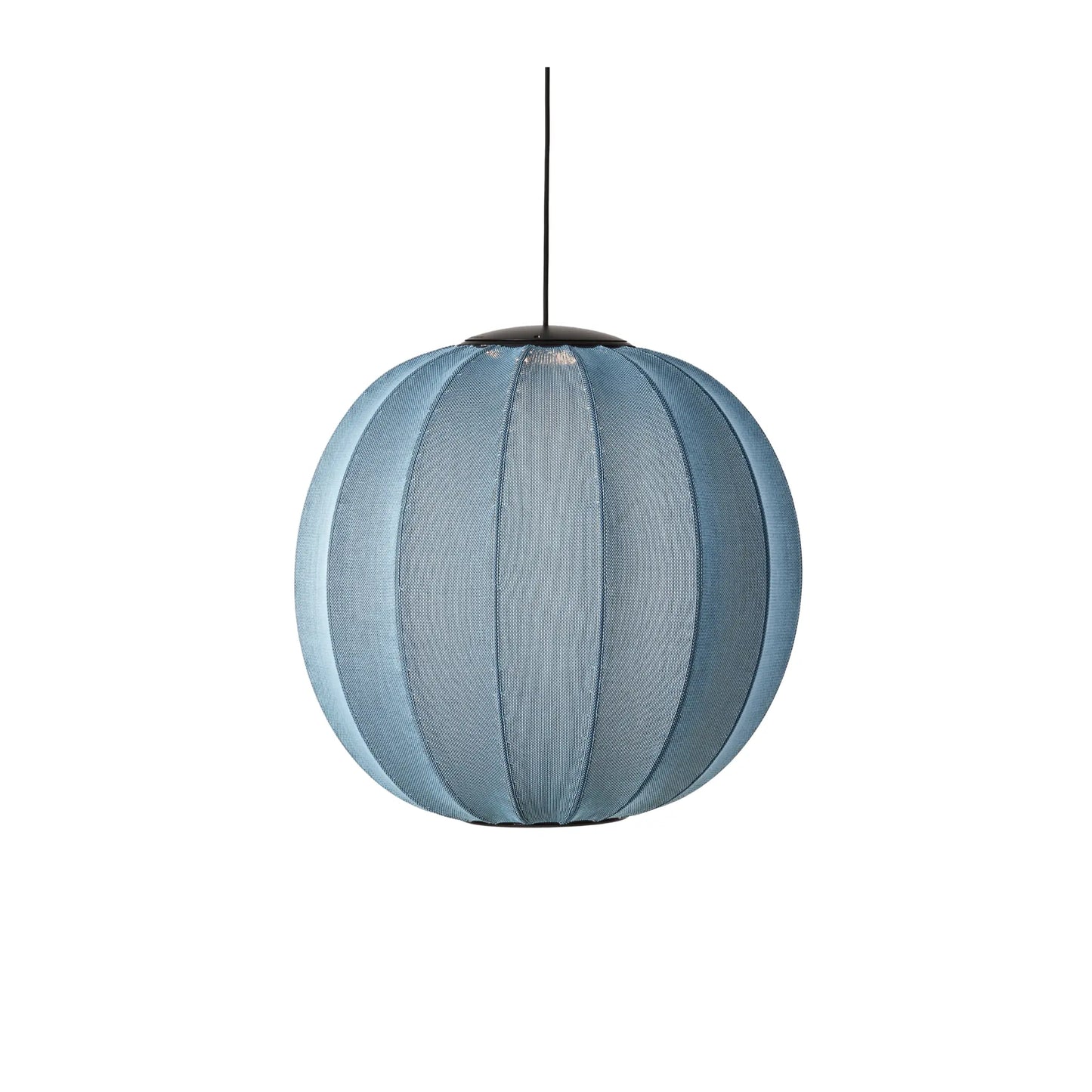 Made by Hand Knit-Wit Taklampa 60 Rund LED, Blå Sten