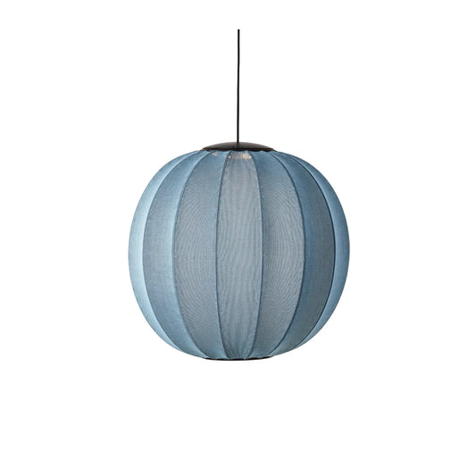 Made by Hand Knit-Wit Taklampa 60 Rund LED, Blå Sten
