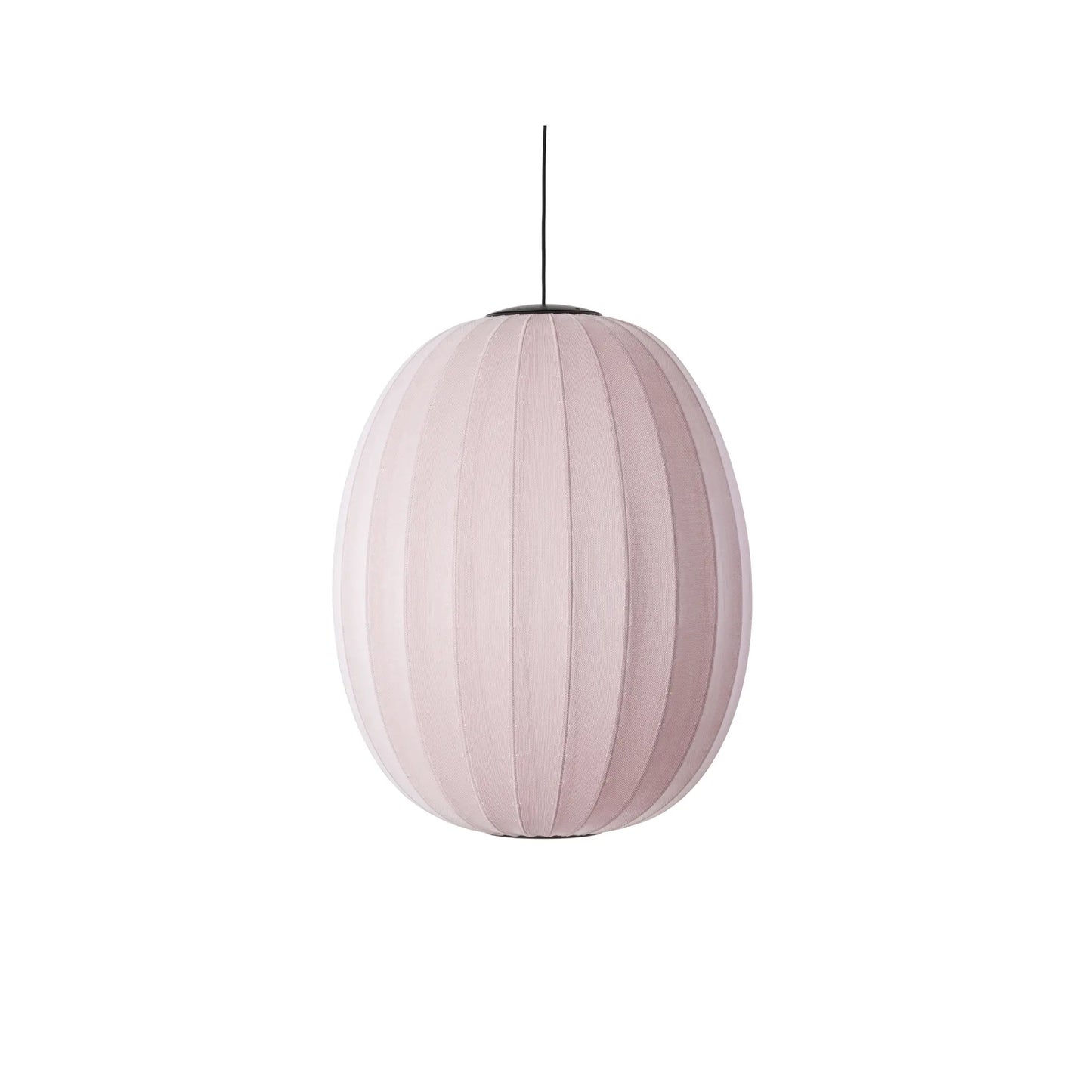 Made by Hand Knit-Wit Taklampa 65 Hög Oval LED, Ljusrosa