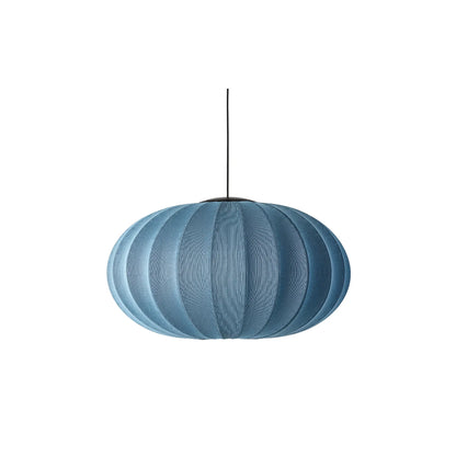 Made by Hand Knit-Wit Taklampa 76 Oval LED, Blå Sten