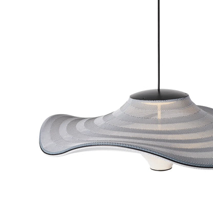 Made by Hand Flygande Taklampa Ø78, Haze Blue
