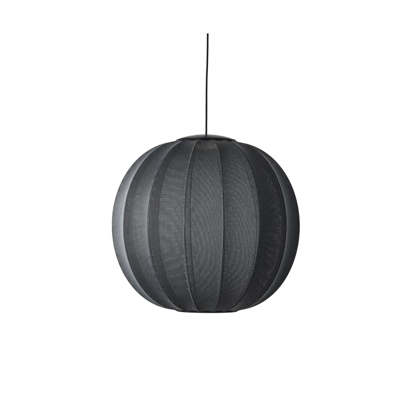 Made by Hand Knit-Wit Taklampa 60 Rund LED, Svart