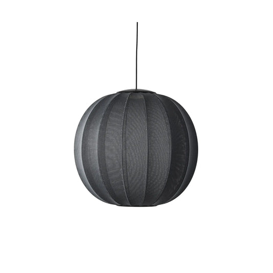Made by Hand Knit-Wit Taklampa 60 Rund LED, Svart